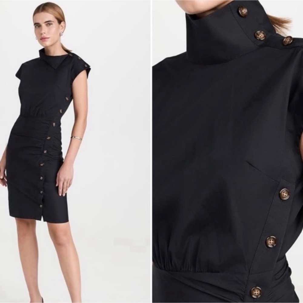 Veronica Beard Arabel Black Dress Sz 0